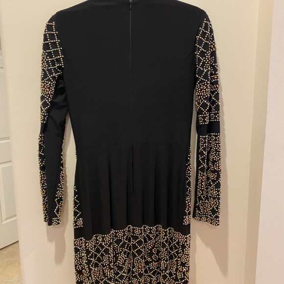 Xscape Women’s gold and silver beaded dress - Picture 3 of 5